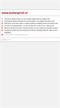 Mobile Screenshot of bollenprint.nl