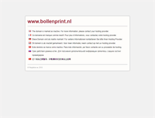 Tablet Screenshot of bollenprint.nl